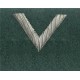 Otok do rogatywki wojskowej - zielony-stopień sierżant (nr prod. OZ5)