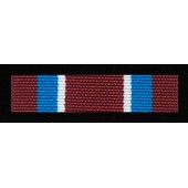 Baretka Krzyż Zasługi Korpusu Formacji Ratowniczych RP-brązowy (nr prod. 104br)