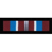 Baretka Krzyż Zasługi Korpusu Formacji Ratowniczych RP-srebrny (nr prod. 104sr)