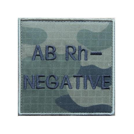 Grupa krwi ABRh- na mundur polowy wz. 2010 emblemat